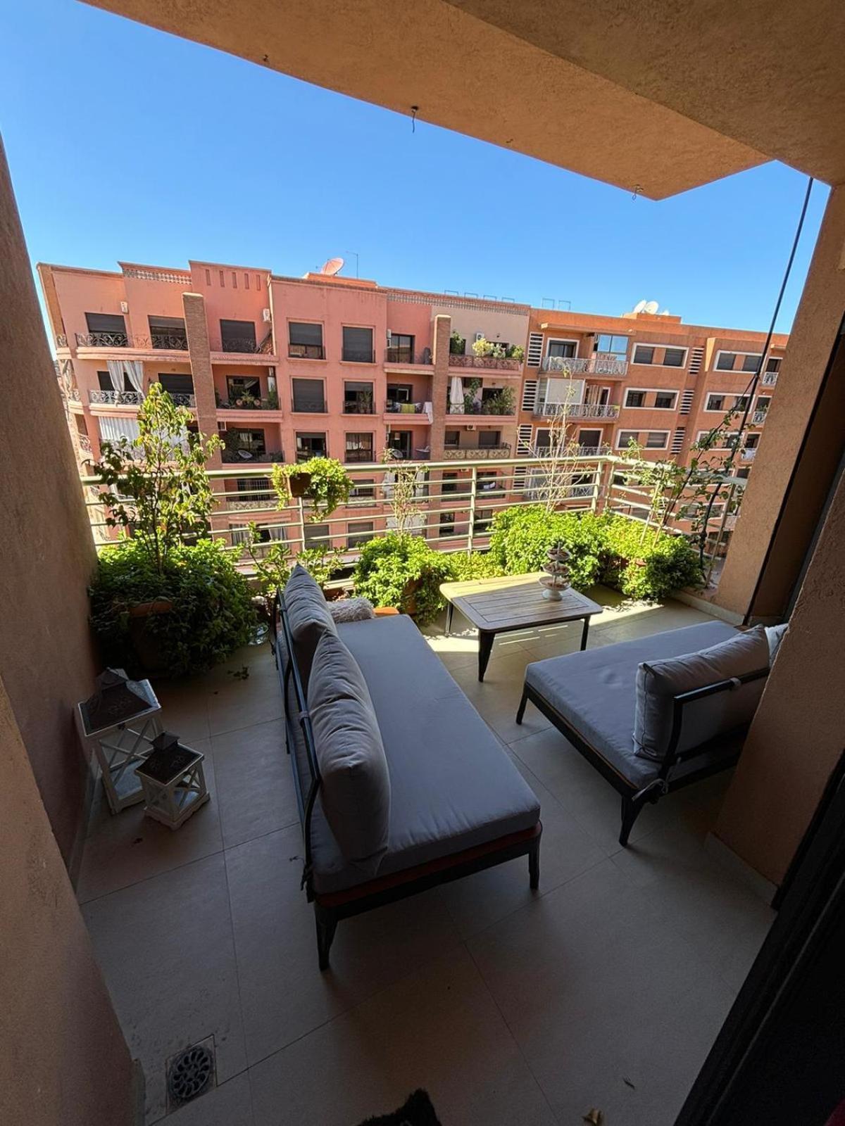 Appartement Neuf Climatise, Centre Marrakech. Marrákes Kültér fotó