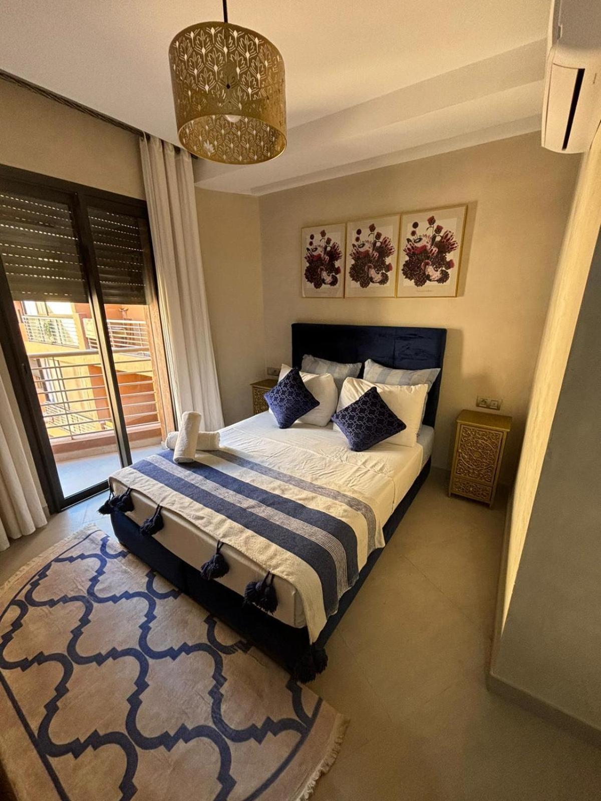 Appartement Neuf Climatise, Centre Marrakech. Marrákes Kültér fotó