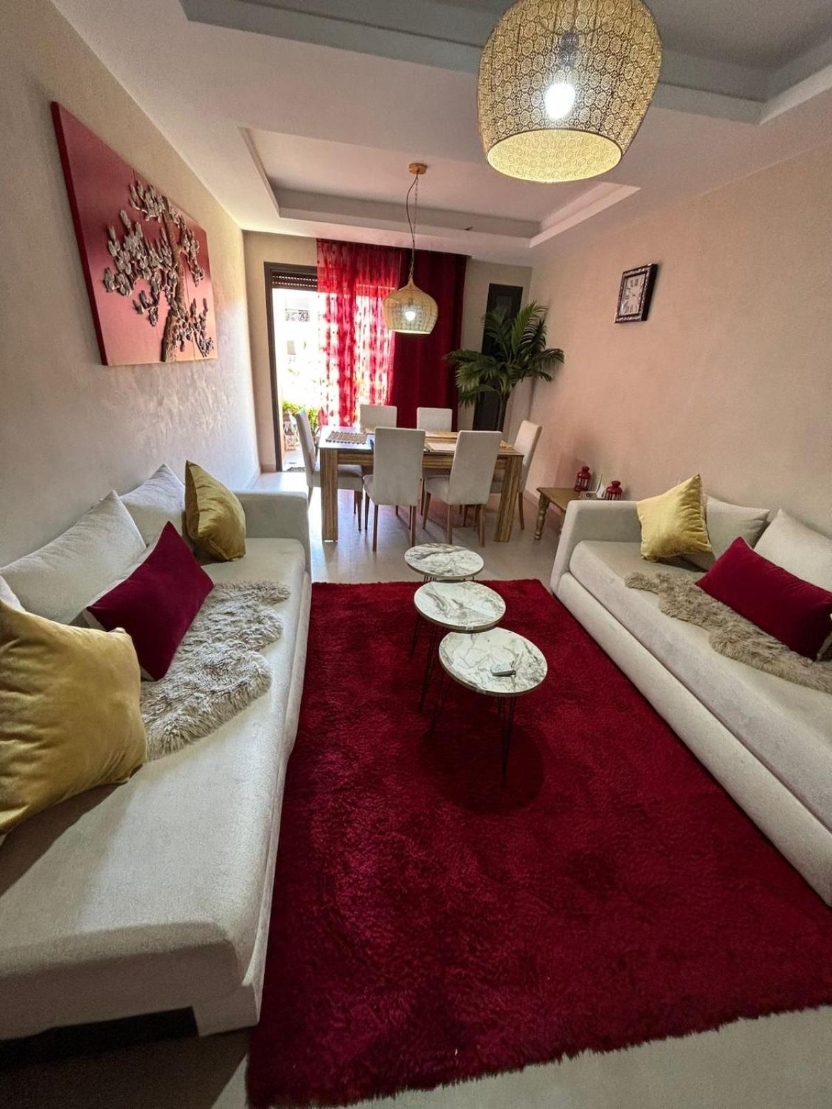 Appartement Neuf Climatise, Centre Marrakech. Marrákes Kültér fotó